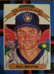 Paul Molitor Baseball Cards 1988 Donruss Diamond Kings Prices