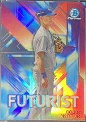 Bobby Witt Jr. #FUT-BW Baseball Cards 2021 Bowman Chrome Futurist Prices
