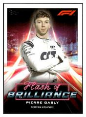 Pierre Gasly [] #FOB-PG Racing Cards 2022 Topps Formula 1 Flash of Brilliance Prices