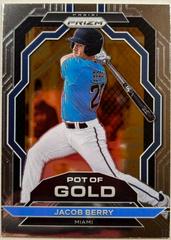 Jacob Berry Baseball Cards 2023 Panini Prizm Pot of Gold Prices