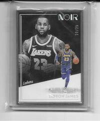 LeBron James #205 Basketball Cards 2018 Panini Noir Prices