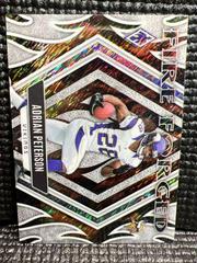 Adrian Peterson [White Shimmer] #FF-7 Football Cards 2023 Panini Phoenix Fire Forged Prices
