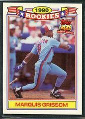 Marquis Grissom Baseball Cards 1991 Topps Glossy Rookies Prices