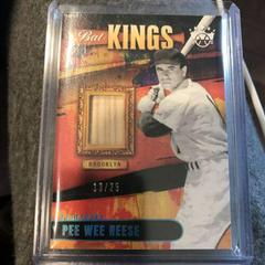 Pee Wee Reese [Red] Baseball Cards 2022 Panini Diamond Kings Bat Prices