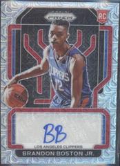 Brandon Boston Jr. [Mojo Prizm] #RS-BRB Basketball Cards 2021 Panini Prizm Rookie Signatures Prices