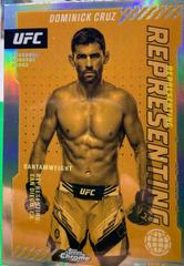Dominick Cruz #REP-8 Ufc Cards 2024 Topps Chrome UFC Representing Prices