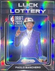 Paolo Banchero [Silver] #11 Basketball Cards 2022 Panini Prizm Luck of the Lottery Prices