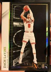 Zach LaVine [Holo Gold] Basketball Cards 2021 Panini Noir Prices