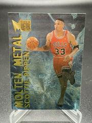 Scottie Pippen #24 Basketball Cards 1996 Metal Molten Metal Prices