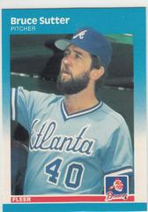 Bruce Sutter #530 Baseball Cards 1987 Fleer Glossy Prices