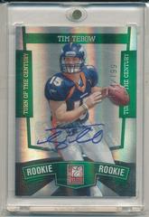 Tim Tebow [Turn of the Century Autograph] Football Cards 2010 Panini Donruss Elite Prices