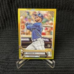 Wander Franco [Chrome Gold] #299 Baseball Cards 2022 Topps Gypsy Queen Prices