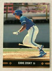 Eddie Zosky #BC24 Baseball Cards 1991 Leaf Gold Rookies Prices