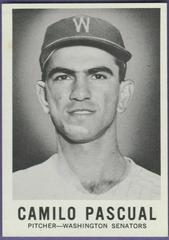 Camilo Pascual #4 Baseball Cards 1960 Leaf Prices