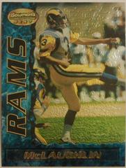 Steve McLaughlin [Blue Refractor] #82 Football Cards 1995 Bowman's Best Prices