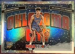 Ousmane Dieng [Winter Holo] Basketball Cards 2022 Panini Hoops Rookie Greetings Prices