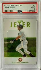 Derek Jeter #2 Baseball Cards 2003 Topps Pristine Prices