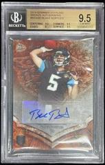 Blake Bortles [Bronze] Football Cards 2014 Bowman Sterling Autograph Prices