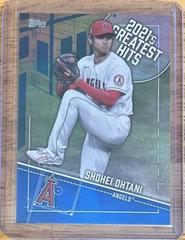 Shohei Ohtani [Blue] #21GH-10 Baseball Cards 2022 Topps 2021’s Greatest Hits Prices