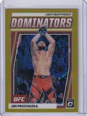 Jiri Prochazka [Gold] #17 Ufc Cards 2023 Panini Donruss Optic UFC Dominators Prices