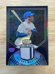 Mickey Mantle [Jersey Black Refractor] #BS-MM Baseball Cards 2007 Bowman Sterling Prices