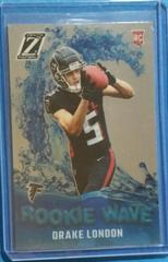 Drake London #RW-DL Football Cards 2022 Panini Zenith Rookie Wave Prices