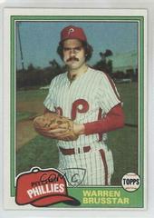 Warren Brusstar #426 Baseball Cards 1981 Topps Prices