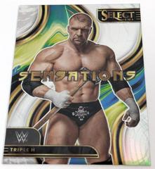Triple H [Silver] Wrestling Cards 2023 Panini Select WWE Sensations Prices