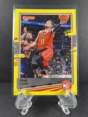Trae Young [Yellow Flood] Basketball Cards 2020 Donruss Prices