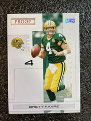 Brett Favre [Gold Proof] #35 Football Cards 2007 Playoffs NFL Prices