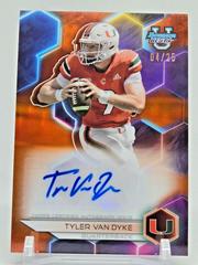 Tyler Van Dyke [Orange] #2 Football Cards 2023 Bowman's Best University Prices