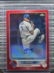 Julio Urias [Red] #AC-JU Baseball Cards 2022 Topps Chrome Update Autographs Prices