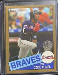 Ozzie Albies [Gold] Baseball Cards 2020 Topps 1985 35th Anniversary Prices