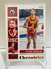 Evan Mobley [Gold] Basketball Cards 2021 Panini Chronicles Draft Picks Prices