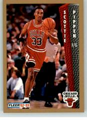 Scottie Pippen #36 Basketball Cards 1992 Fleer Prices