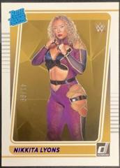 Nikkita Lyons [Blue] Wrestling Cards 2022 Panini Chronicles WWE Prices