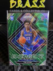 Tre Mann [Green Wave] #21 Basketball Cards 2021 Panini Prizm Emergent Prices