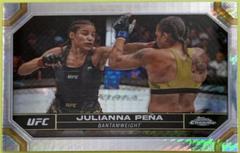 Julianna Pena [Prism Refractor] #102 Ufc Cards 2024 Topps Chrome UFC Prices