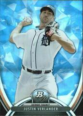 Justin Verlander #73 Baseball Cards 2013 Bowman Platinum Prices