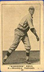 'Wheezer' Dell Baseball Cards 1917 Collins McCarthy Prices