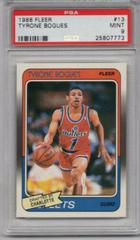 Tyrone Bogues Basketball Cards 1988 Fleer Prices