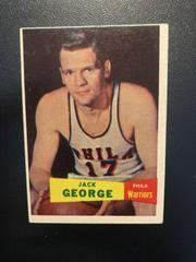 Jack George #67 Basketball Cards 1957 Topps Prices