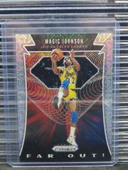Magic Johnson [Mojo Prizm] Basketball Cards 2019 Panini Prizm Far Out Prices