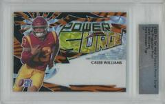 Caleb Williams [Kaleidoscope Tiger] #PA-CW2 Football Cards 2022 Pro Set Metal Prices