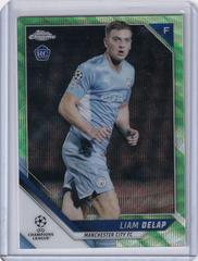 Liam Delap [Neon Green Wave Refractor] Soccer Cards 2021 Topps Chrome UEFA Champions League Prices
