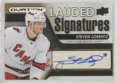 Steven Lorentz [Gold] #LS-SL Hockey Cards 2021 Upper Deck Ovation Lauded Signatures Prices