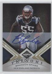 Brandon Spikes [Monikers Autograph Silver] Football Cards 2010 Panini Limited Prices