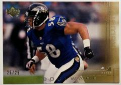 Peter Boulware [Exclusives Gold] #21 Football Cards 2000 Upper Deck Prices