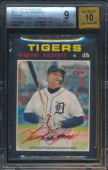 Miguel Cabrera [Red Ink] #MC Baseball Cards 2020 Topps Heritage Real One Autographs Prices