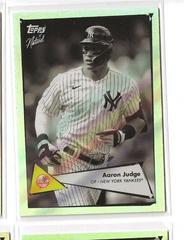 Aaron Judge [Pearl] Baseball Cards 2022 Topps X Naturel 1952 Prices
